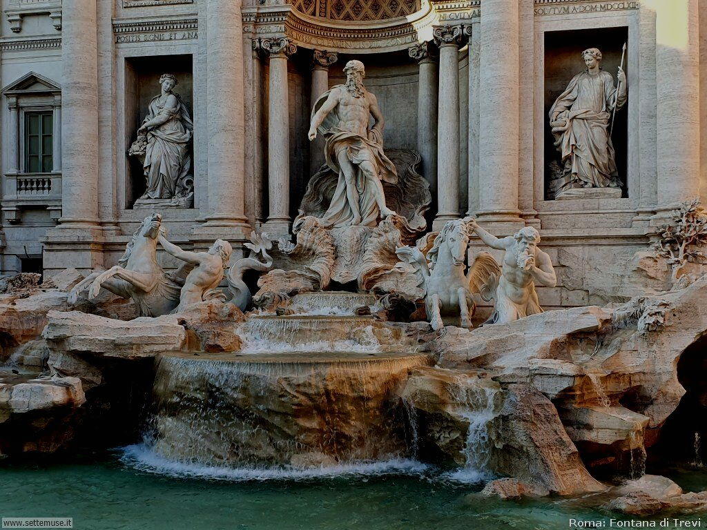 Roma fontana di trevi