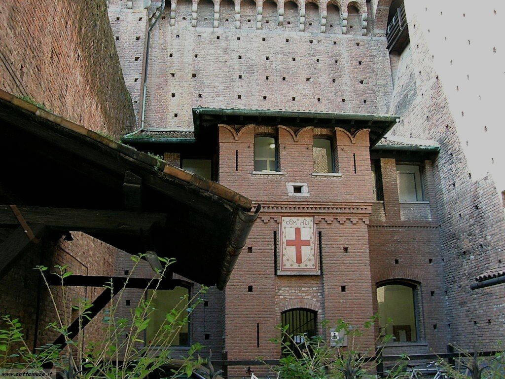 Milano citta castello sforzesco foto