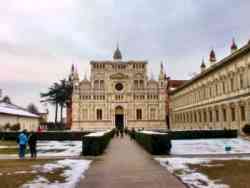 Pavia - Facciata della Certosa