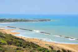 Foto di una spiaggia di Agrigento