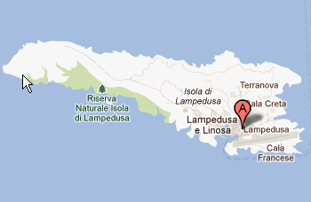 Mappa di Lampedusa