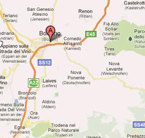 Mappa di Bolzano