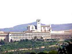 Assisi - Foto del complesso delle Basiliche