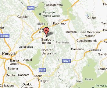 Mappa Gualdo Tadino