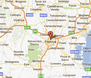 Mappa Padova