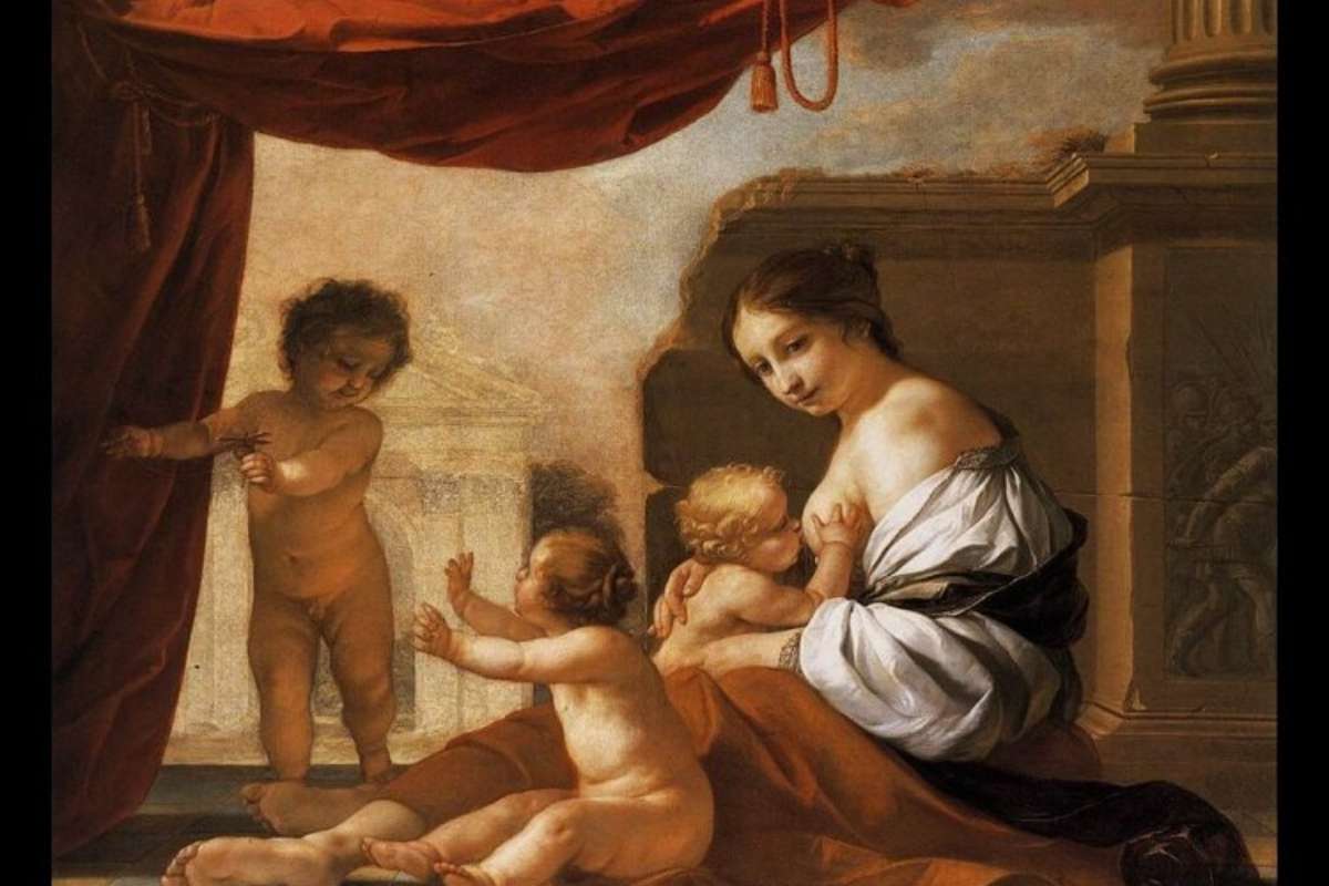 Allegoria della carità, tra le opere più note di Blanchard Jacques