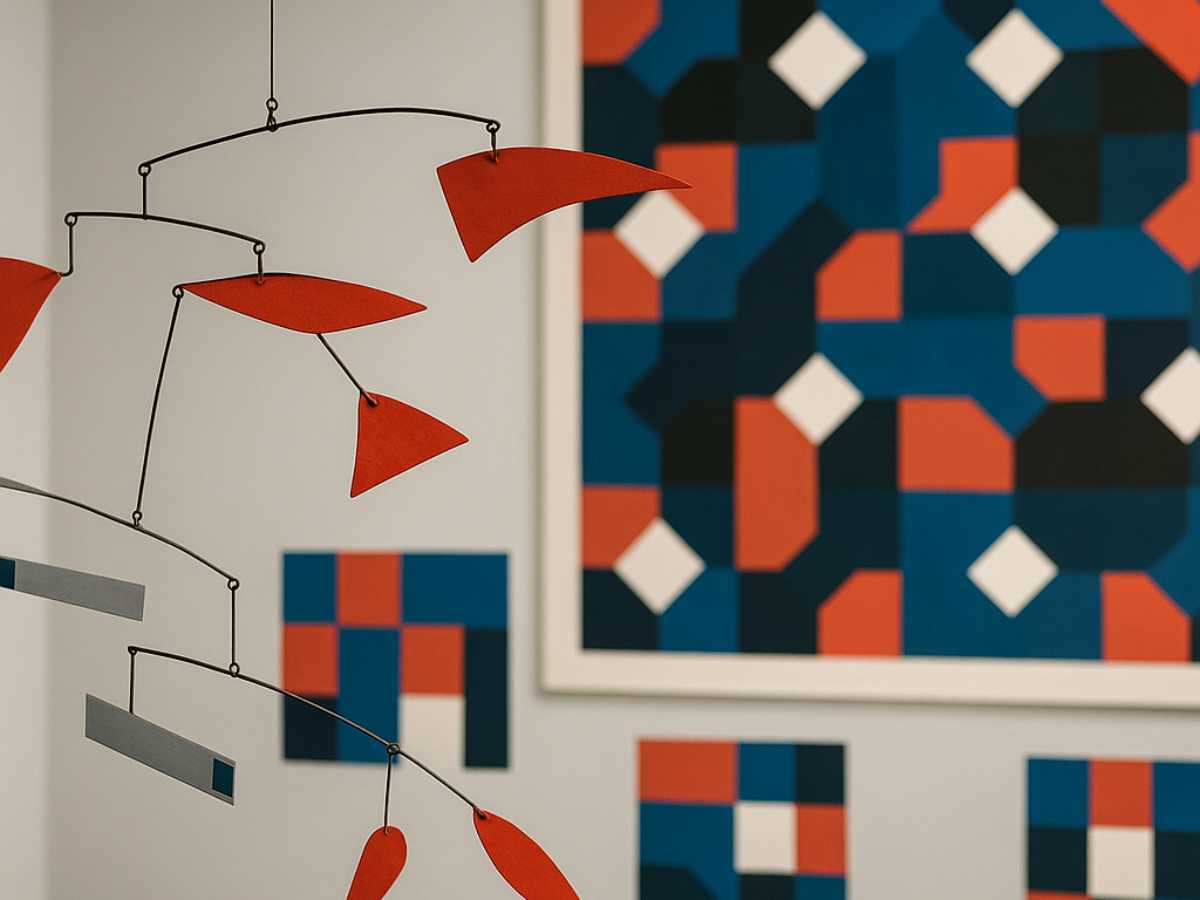 Arte cinetica immagine creata con AI