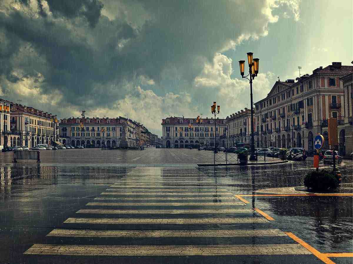 piazza Galimberti a Cuneo