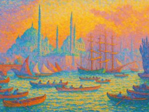 Divisionismo e puntinismo, dipinto di Paul Signac