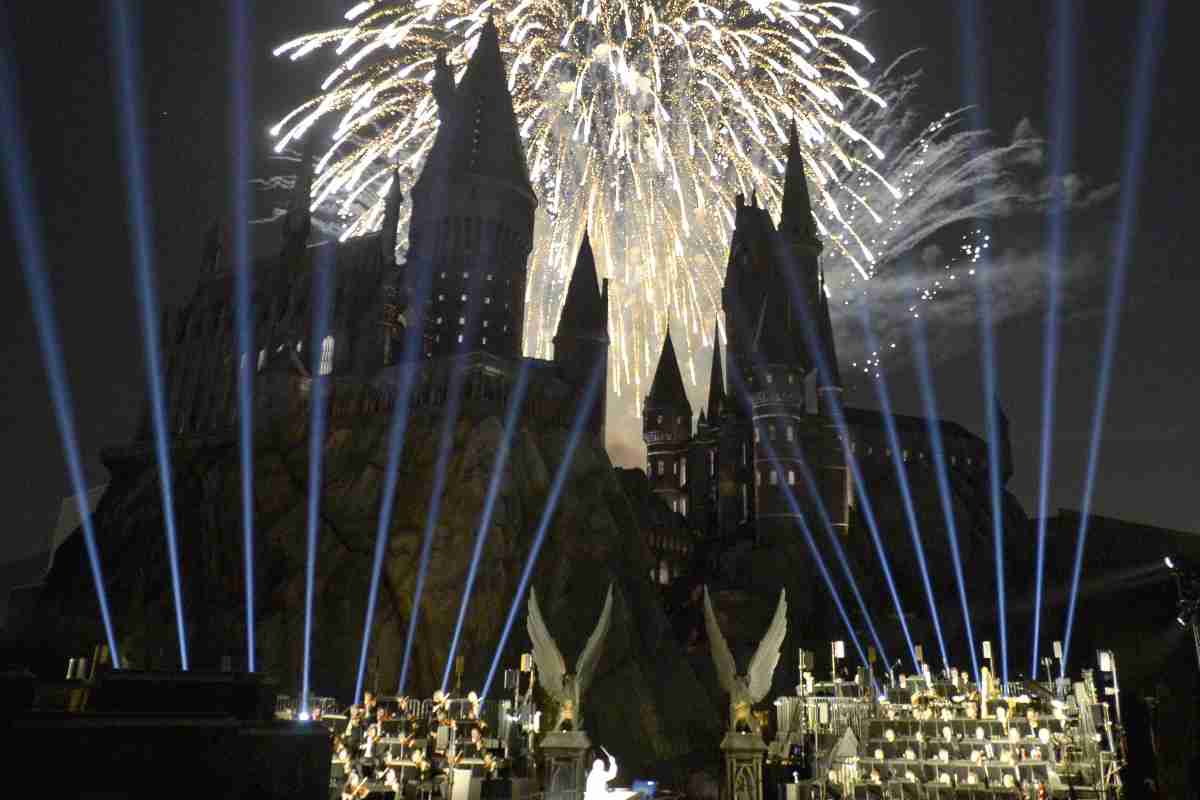 Le foto sul set della serie TV Harry Potter