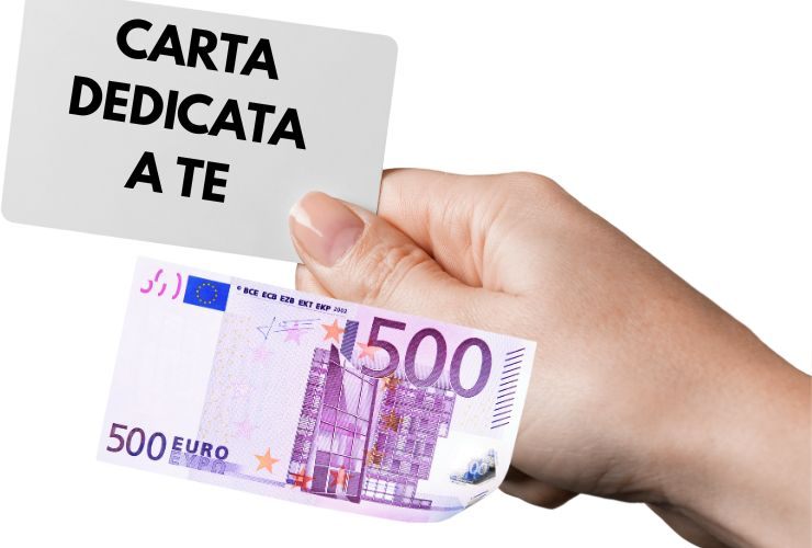 utilizzo carta dedicata a te