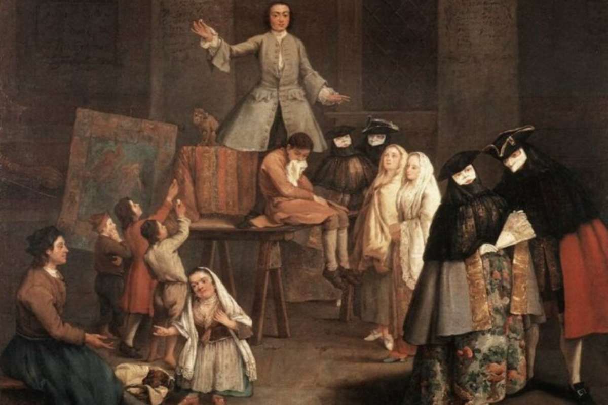 Il Cavadenti, dipinto di Longhi Pietro