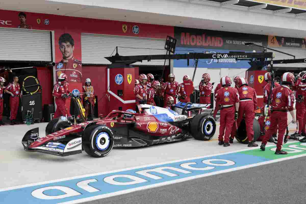 Ferrari pit-stop
