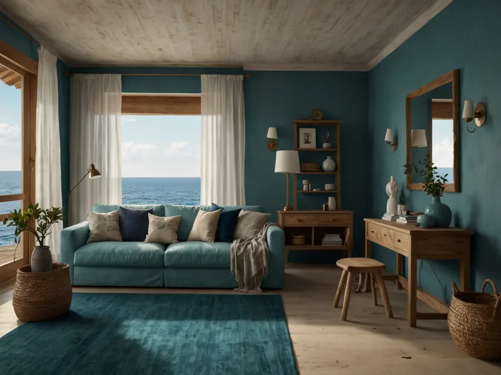 La Casa Dai Colori del Mare: Un Viaggio Sensoriale tra Relax e Armonia nel Design d'Interni