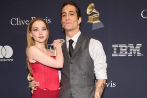 Damiano e Dove abbracciati