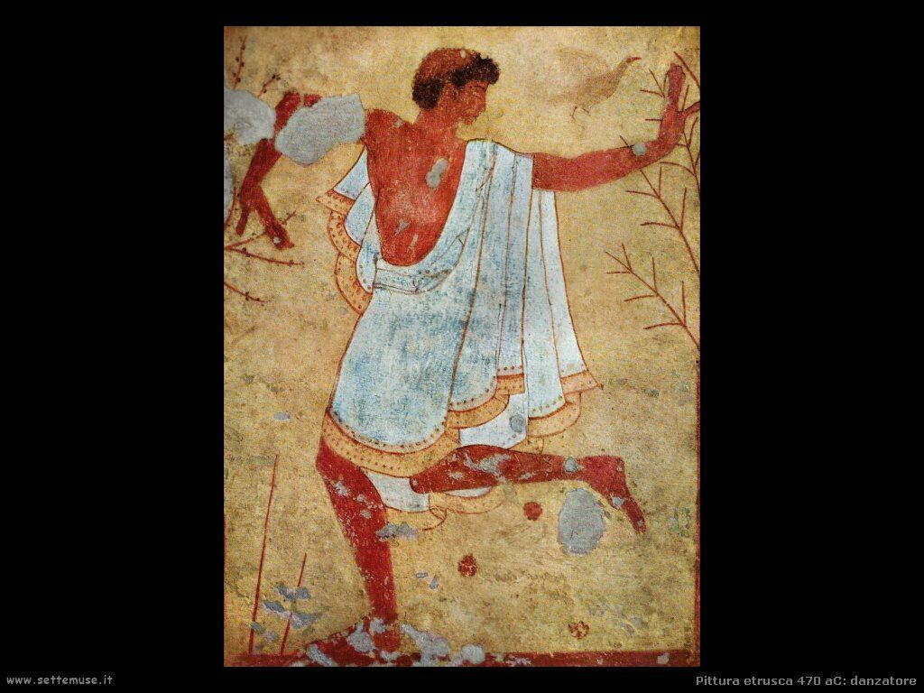 arte etrusca danzatore